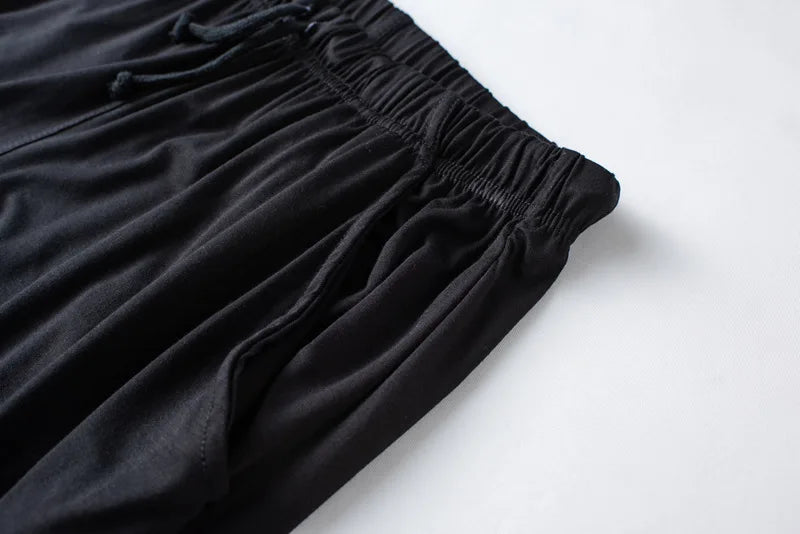 Spring and summer new ladies pajamas three-piece short-sleeved shorts trousers modal soft T-shirt pajamas women's loose home set