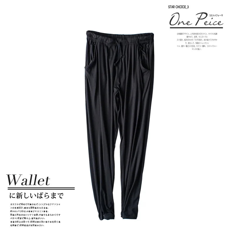 Spring and summer new ladies pajamas three-piece short-sleeved shorts trousers modal soft T-shirt pajamas women's loose home set