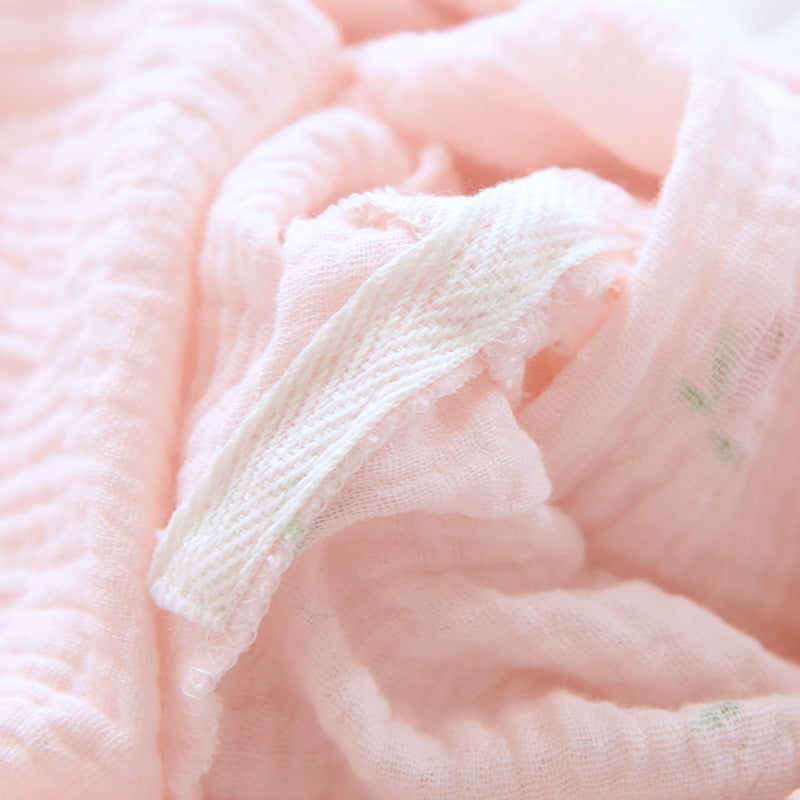 Pure desire for ins in summer, flounce shorts, cotton suspenders, pajamas, women's summer home clothes, two-piece suit, summer