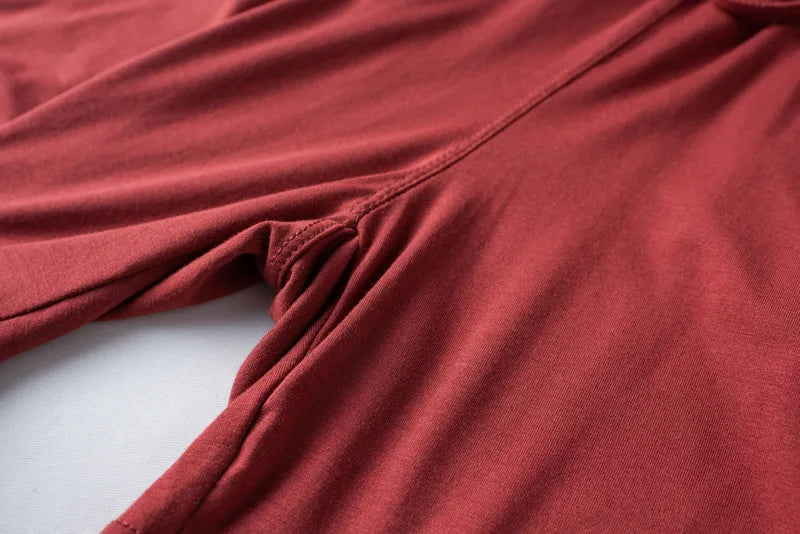 Spring and summer new ladies pajamas three-piece short-sleeved shorts trousers modal soft T-shirt pajamas women's loose home set