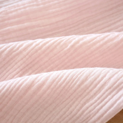 2025 Spring and Autumn New Women's Pajama Set 100% cotton crepe long-sleeved trousers classic two-piece household clothes