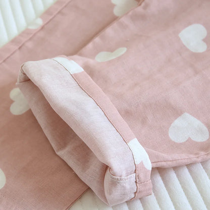 2025 New Spring and Autumn Pajama Set Women's 100% Cotton Long Sleeve Pants Two Piece Love Lovely Sweet Home Furnishing Set