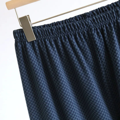 2025 New Men's Autumn/Winter Pajama Set Thickened Warm Home Clothes Long Sleeve Long Pants Two Piece Set Large Size Set