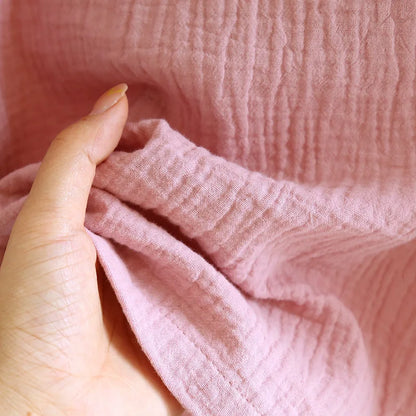 2025 New Spring and Autumn Women's Sleeping Skirt 100% Cotton Crepe Colorful Sleeping Skirt Large Loose Home Skirt Nightgown