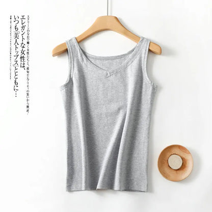 2025 new summer women's sleeveless vest single-piece top Modal vest body-fitting bottom top V-neck sling with thin home clothes