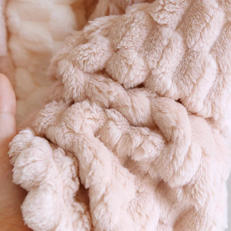2025 New Autumn/Winter Women's Sleeping Skirt Flannel Plush Thickened Warm Long Dress Coral Plush Home Fur Sleeping Skirt Ladies