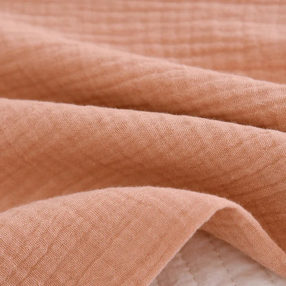 2025 new women's pajama suit 100% cotton crepe sweet lovely long-sleeved trousers two-piece home wear thin sleepwear women