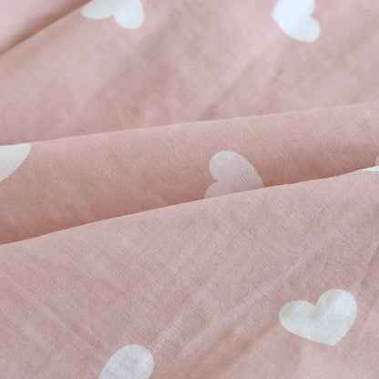2025 New Spring and Autumn Pajama Set Women's 100% Cotton Long Sleeve Pants Two Piece Love Lovely Sweet Home Furnishing Set