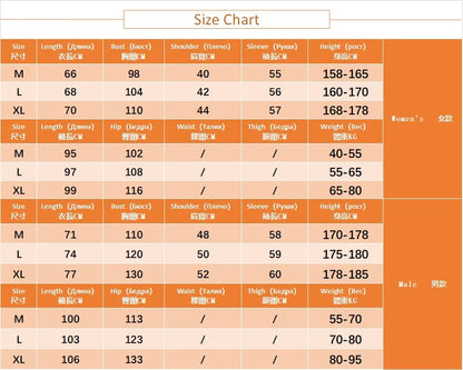 New Spring and Autumn Couple Pajamas Set 100%Cotton Crepe Long Sleeve Pants Two Piece Men's and Women's Large Size Home Garments