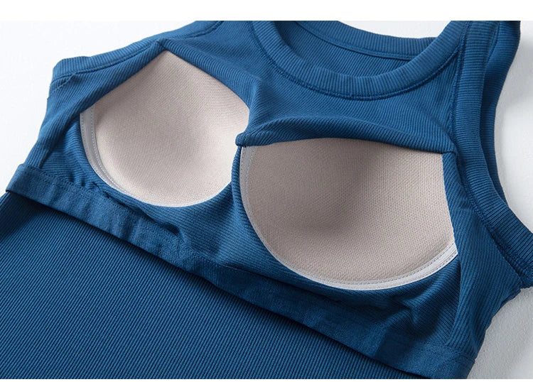 Spring and summer new women's modal with chest pad vest bra one-piece vest home service camisole crop top women camisoles