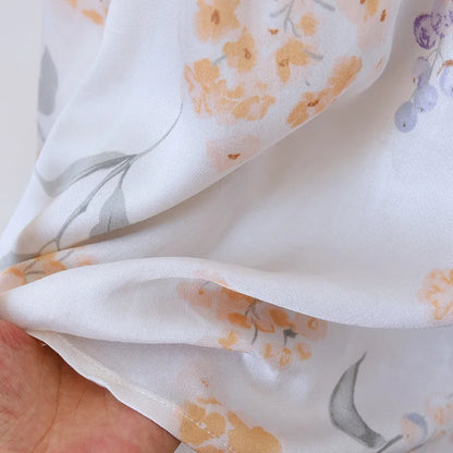 2025 Spring/Summer New Women's Sling Skirt 100% Viscose Fiber Sleeping Skirt Printed Sleeping Skirt Sexy Home Dress for Ladies