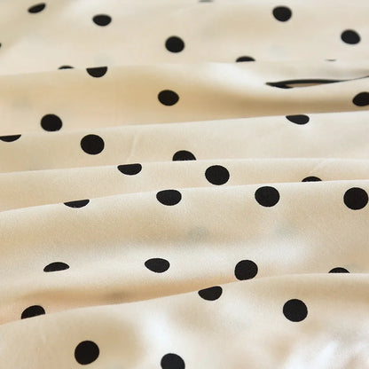 2025 New Women's Summer Short sleeved Nightwear 100% Viscous Fiber Comfortable and Breathable Soft Dress Thin Large Home Fury